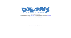 Desktop Screenshot of dtoons.com